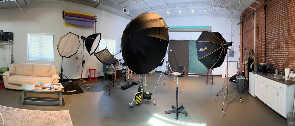 Studio Interior before a shoot