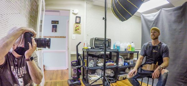 Personal Branding shoot on location.